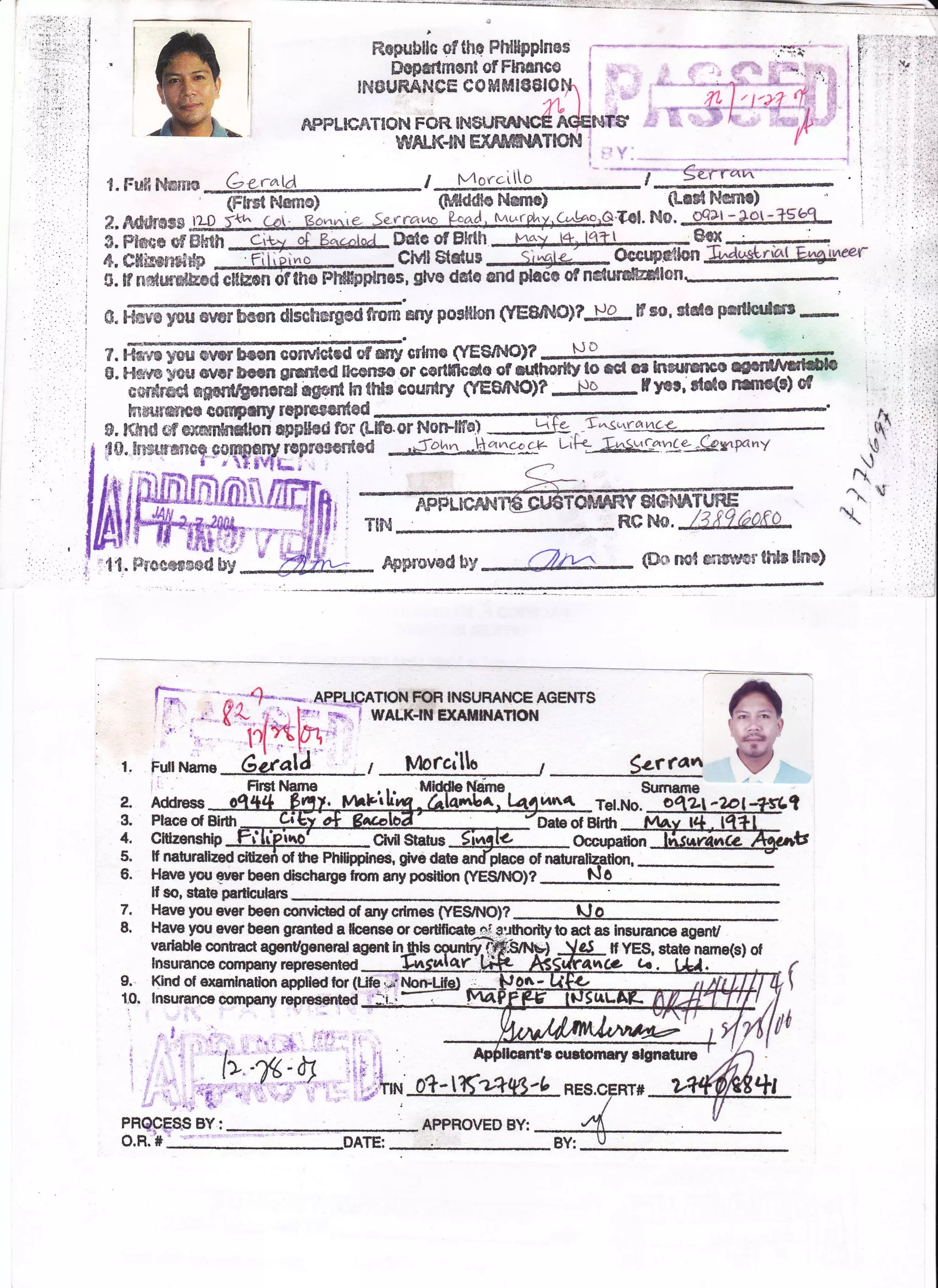 Insurance Commission License | PDF