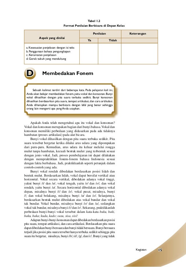 Bahasa Indonesia kelas XII Bahasa Indonesia kelas XII