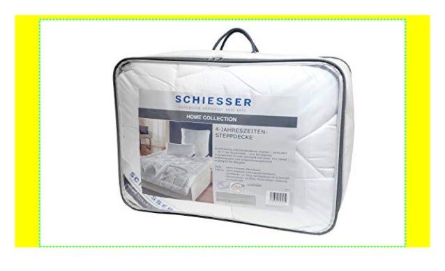 Schiesser 4 Jahreszeitendecke 2 Teilige Bettdecke 135 Cm X 200 C