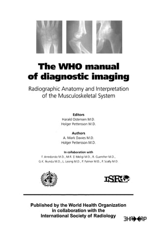 The Who Manual Of Diagnostic Imaging Radiographic Anatomy And ...