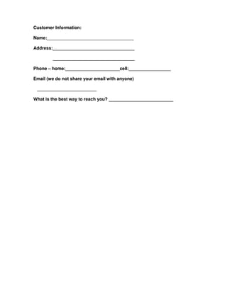 Patchin Pictures Film Transfer Information Sheet