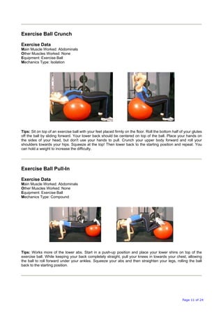 Belly Exercise .pdf abdominal exercises | PDF
