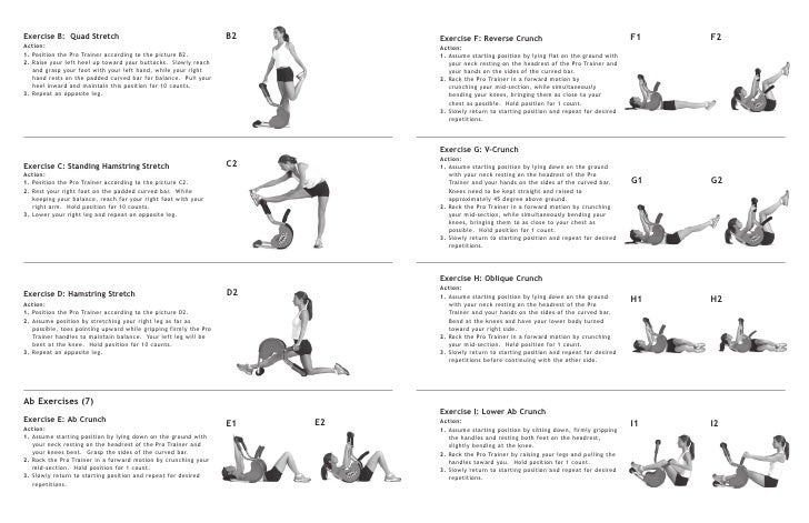 Abs Exercise Chart Pdf