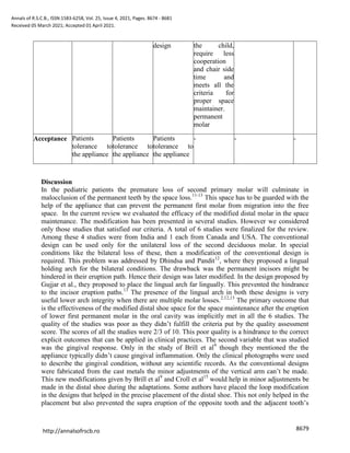 Modification of Distal Shoe- A Systematic Review & Meta Analysis | PDF