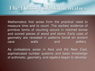 Maths importance in daily life | PPT