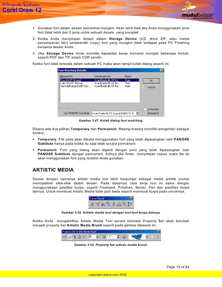 Belajar Coreldraw Menguak Rahasia Corel Draw 12