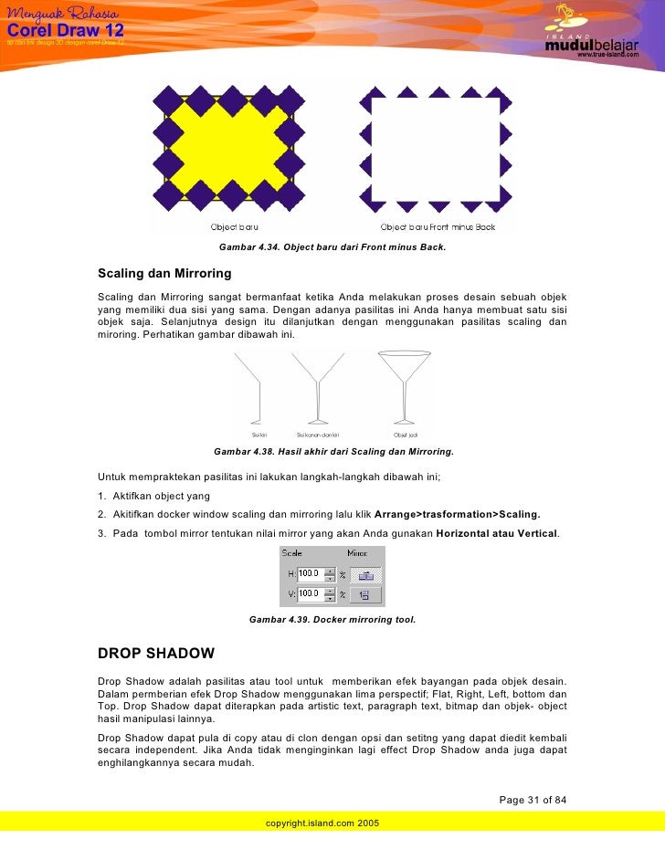 Belajar Coreldraw Menguak Rahasia Corel Draw 12