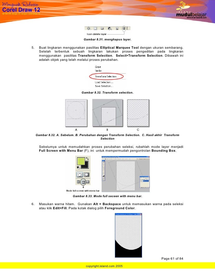 Belajar Coreldraw Menguak Rahasia Corel Draw 12