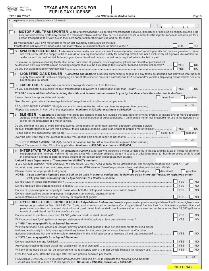 texas-motor-fuels-interstate-trucker-and-ifta-forms-ap-133-texas-ap