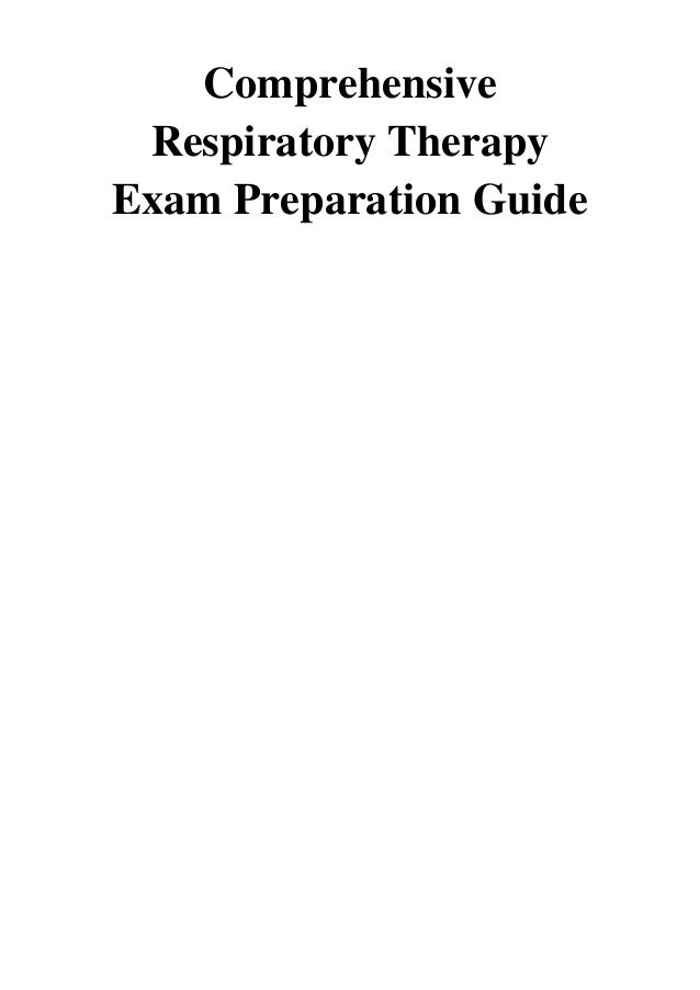 (2017) Comprehensive Respiratory Therapy Exam Preparation Guide (PDF