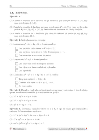 )2 = 2p (x − ), (x − )2 = 2q (y −  