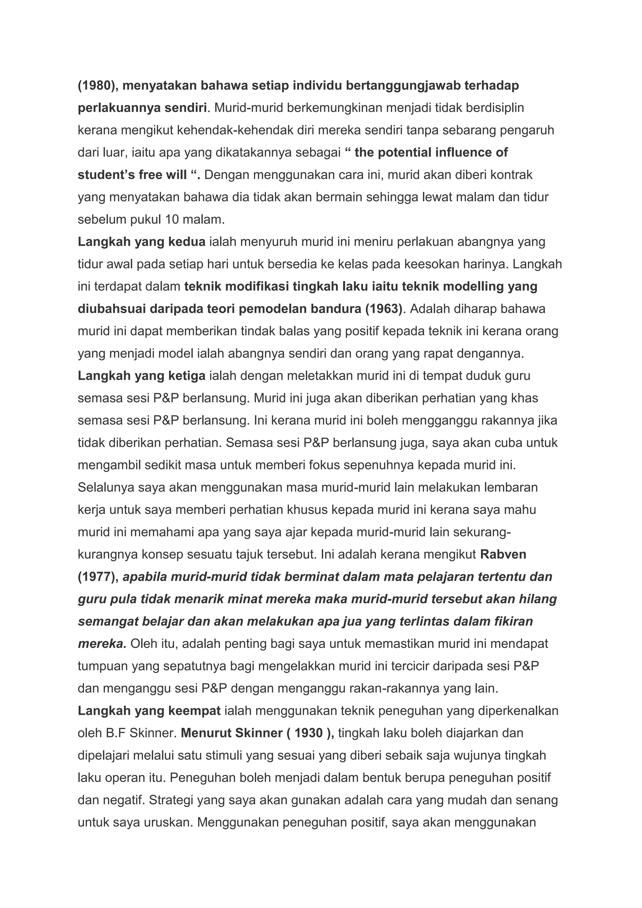 NOTA RINGKAS EDU3107 | PDF