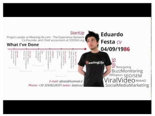 Video CV - Eduardo Festa