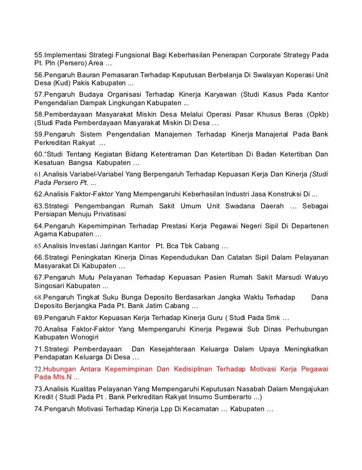 Skripsi Ringkasan Analisis Strategi Pemasaran Dalam 