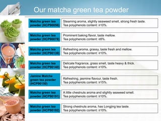 Matcha introduction-Shenzhen Huacheng (E-herb) | PDF