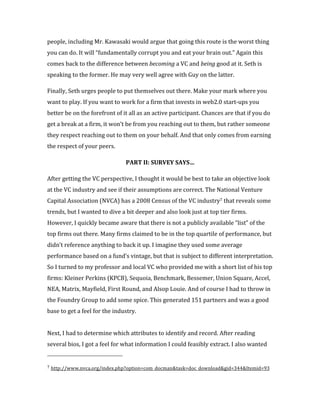 How to be a Venture Capitalist When You Grow Up