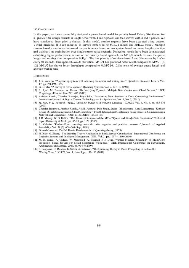 Priority based K-Erlang Distribution Method in Cloud Computing