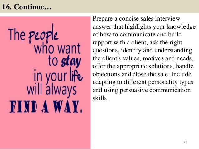 personality based interview questions