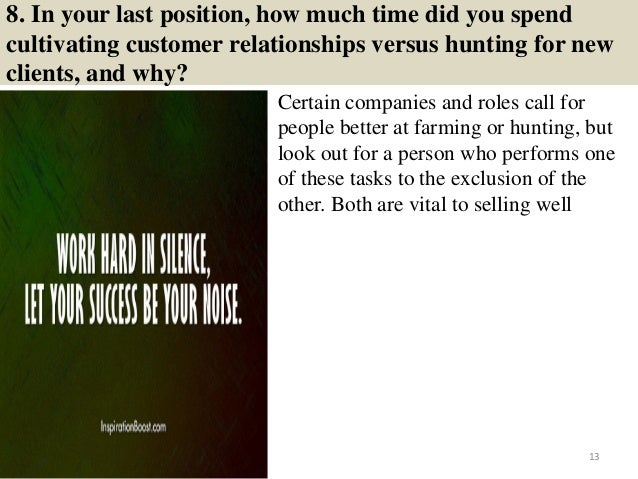 interview questions for account manager