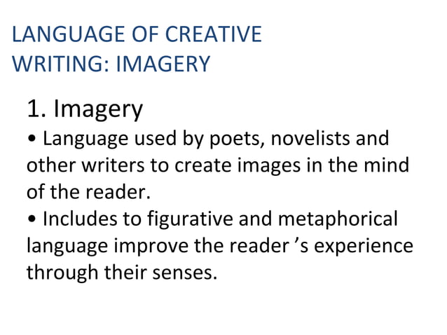 129. Creative writing | PPT