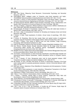 Facial expression recognition of 3D image using facial action coding ...