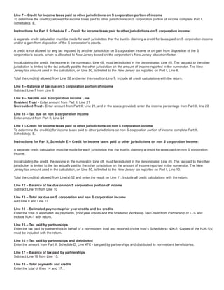 Instructions for NJ-1041