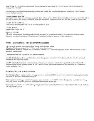 Instructions for NJ-1041