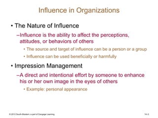 organizational behavior notes for class.ppt