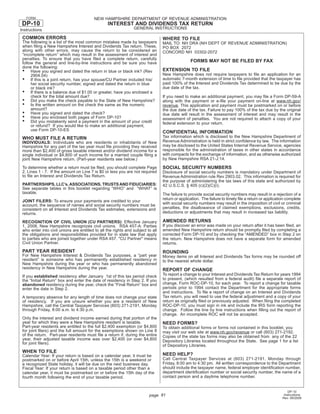  	 Interest and Dividends Tax Return 