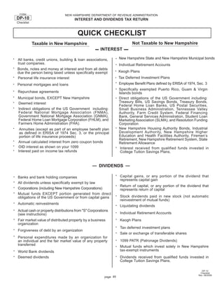  	 Interest and Dividends Tax Return 