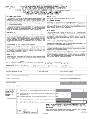 nh meals tax form