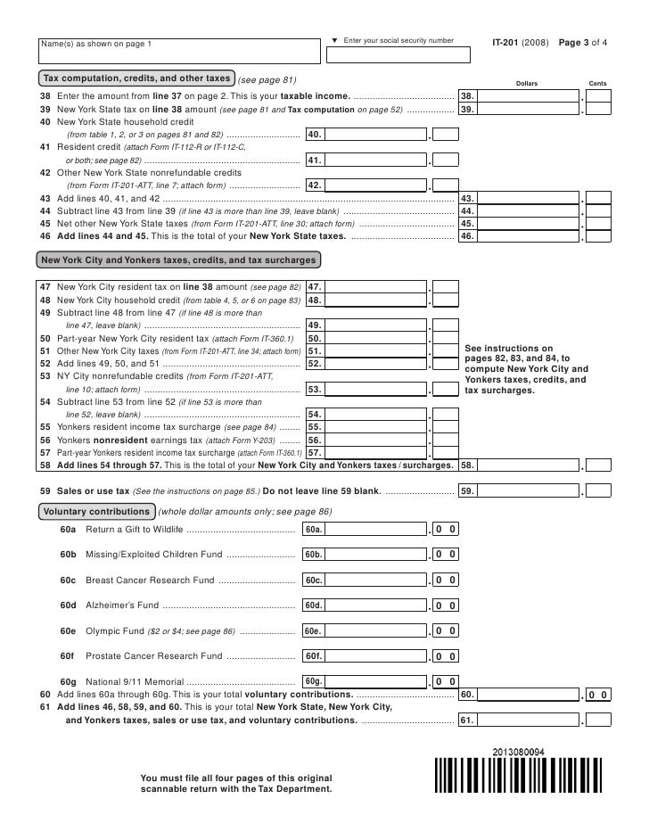 Where can you find IT-201 tax forms online?
