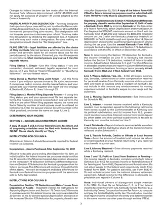 740-NP Packet--- 2008 Kentucky Part-Year and Nonresident Tax Booklet ...
