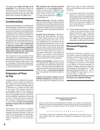 740/740-EZ - 2008 Instructions - Form 42A740-S11 | PDF