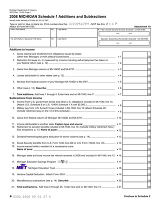 Voluntary Contributions Schedule | PDF