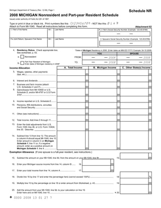 Schedule 1 2022 Instructions Schedule 1 Instructions