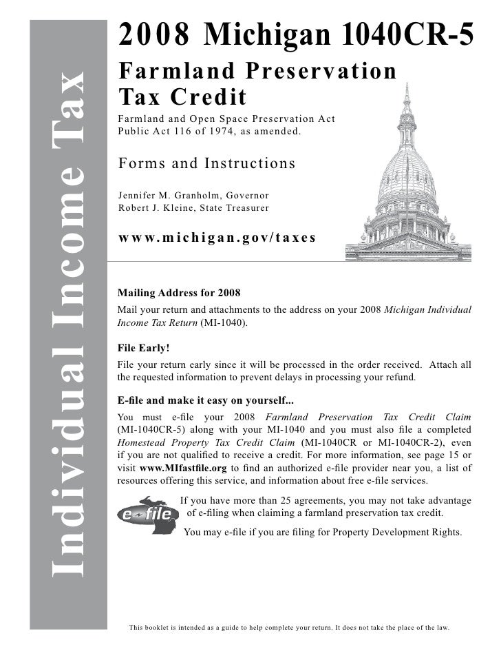 mi 1040cr 5booklet_michigan gov documents taxes mi 1040cr form