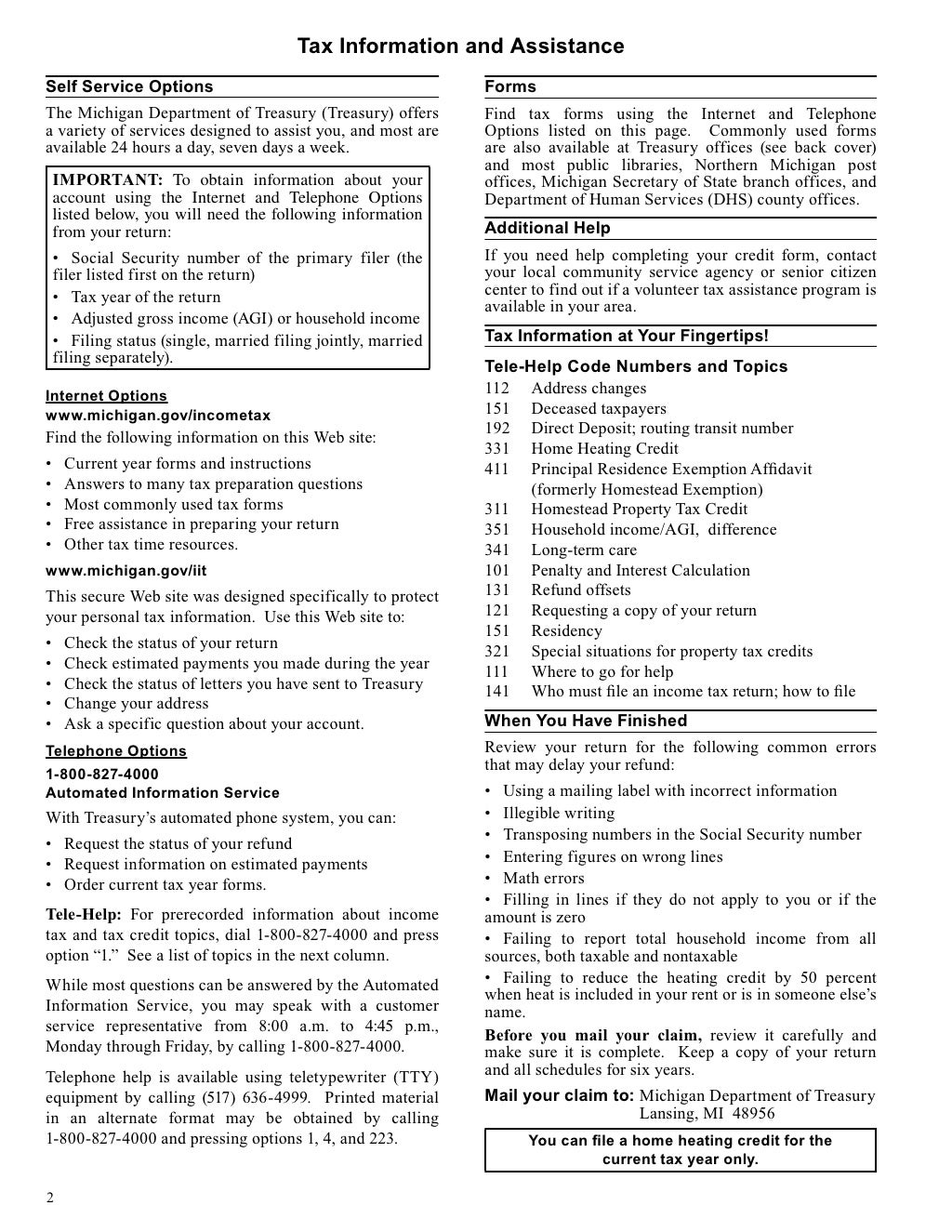 MI1040CR7booklet_michigan.gov documents taxes