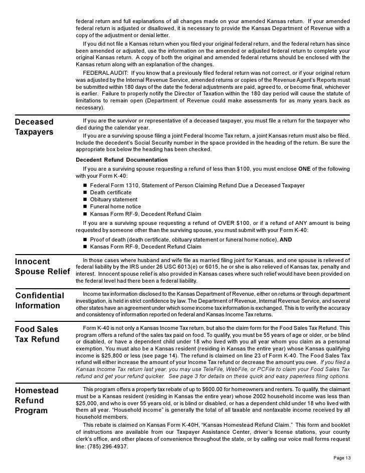 geninst 02 ksrevenue org kansas tax form k 40