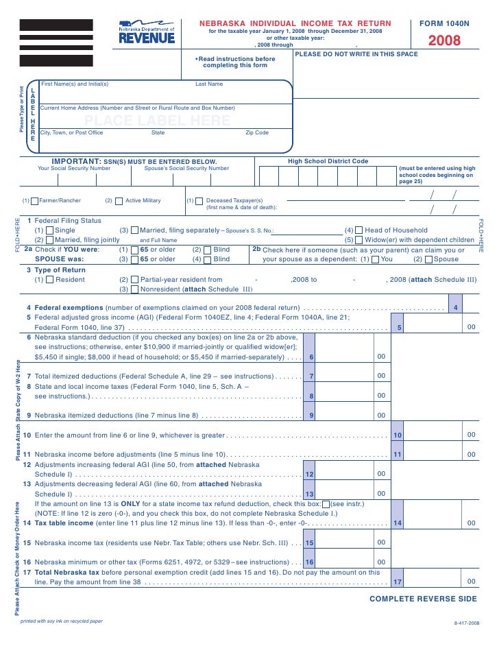 revenue ne gov tax current f_1040n nebraska form 1040n