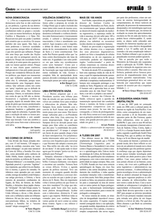 O Centro - n.º 18 – 10.01.2007