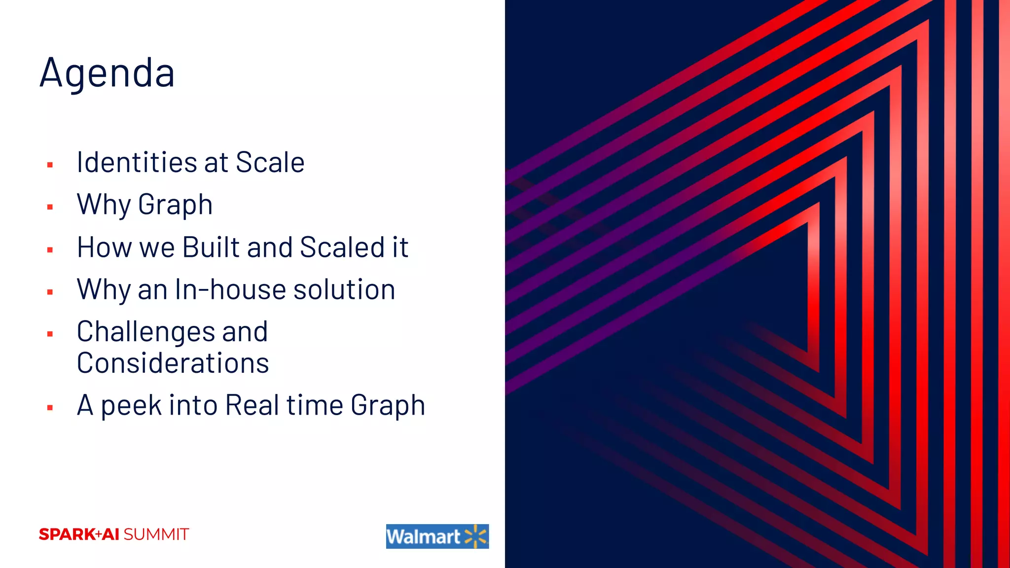 Agenda
▪ Identities at Scale
▪ Why Graph
▪ How we Built and Scaled it
▪ Why an In-house solution
▪ Challenges and
Considerations
▪ A peek into Real time Graph
 