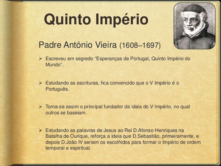 Sebastianismo e Quinto Imperio