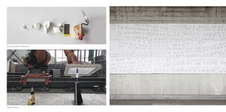 Fabrication Process
3d printed / found / handmade Tools
 