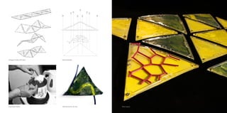 Triangular Panels with Vains
Polymorph Plastics
Panel Assembly
Thermochromic Ink Test Panel Layout
 