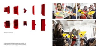 By testing 3d printed joints made from flexible, rubber like material, the
canopy is able to react to different air pressures and move according to
them. The joints are connected by PVC pipes.
different Versions of flexible Joints
 