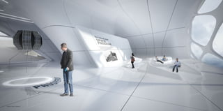 Interior View, Museum
 