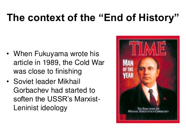 the end of history fukuyama essay