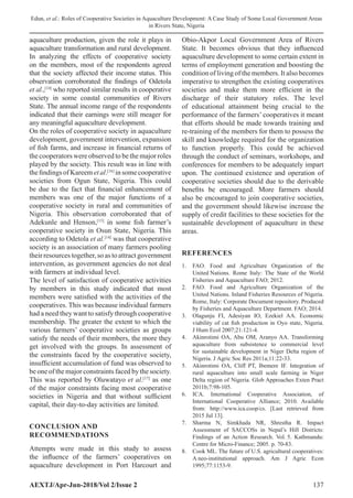 Roles of Cooperative Societies in Aquaculture Development: A Case Study ...