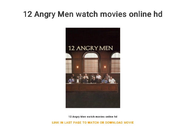 12 Angry Men watch movies online hd